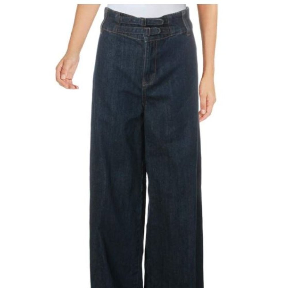We The Free Womens Big Bell Denim Mid Rise Extreme - Picture 2 of 3
